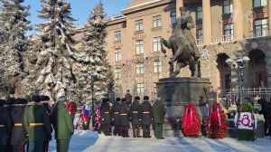 По всей России проходят праздничные мероприятия ко Дню защитника Отечества.