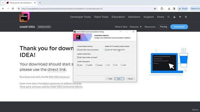 2. (OPTIONAL!!!!) Installing IntelliJ