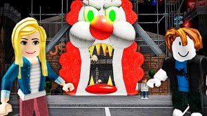 НУБ И ДЕВУШКА ПРО ПОПАЛИ В СТРАШНЫЙ ПАРК АТТРАКЦИОНОВ В РОБЛОКС