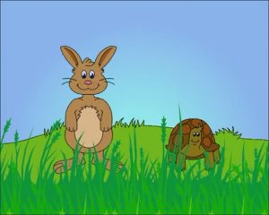 Spotlight 4 - Module 6 -The Story "The Hare and the Tortiose" - Unit 11a, Ex.1 pp.90-91