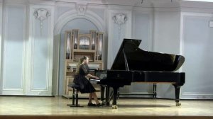 Р.Шуман "Интермеццо" из "Венского карнавала" ор.26 исп. Елизавета Чурилина