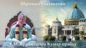 23.02.2026 || Шримад Бхагаватам 11.6.13 || Е.М. Враджендра Кумар прабху