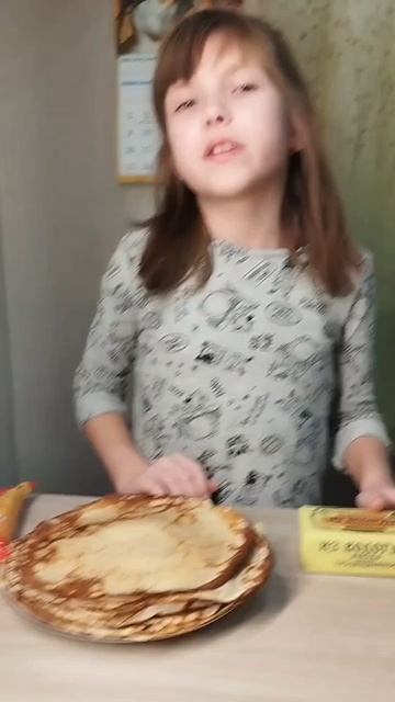 Готовим и кушаем вкусные блинчики!