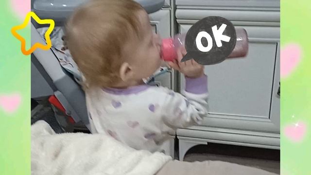 маленькая Ева первые шаги к достижениям.. 😘🤩😂 смотреть онлайн