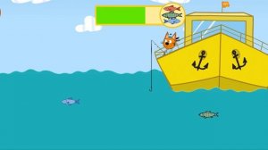 Три Кота На Рыбалке | Игра Для Детей | Три Кота Мультфильм