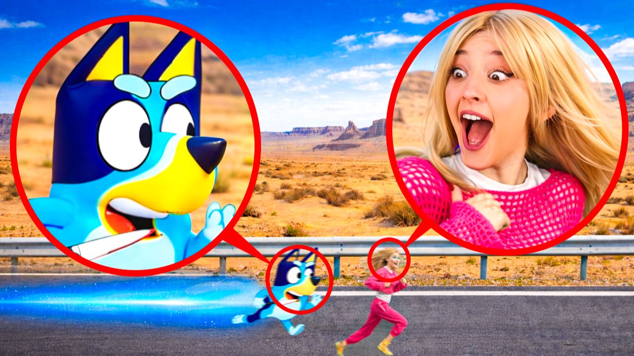 ДРОН СНЯЛ БЛУИ ПРОТИВ БИНГО В РЕАЛЬНОЙ ЖИЗНИ смотреть онлайн