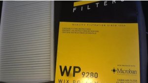 Замена фильтра салона FIAT Albea