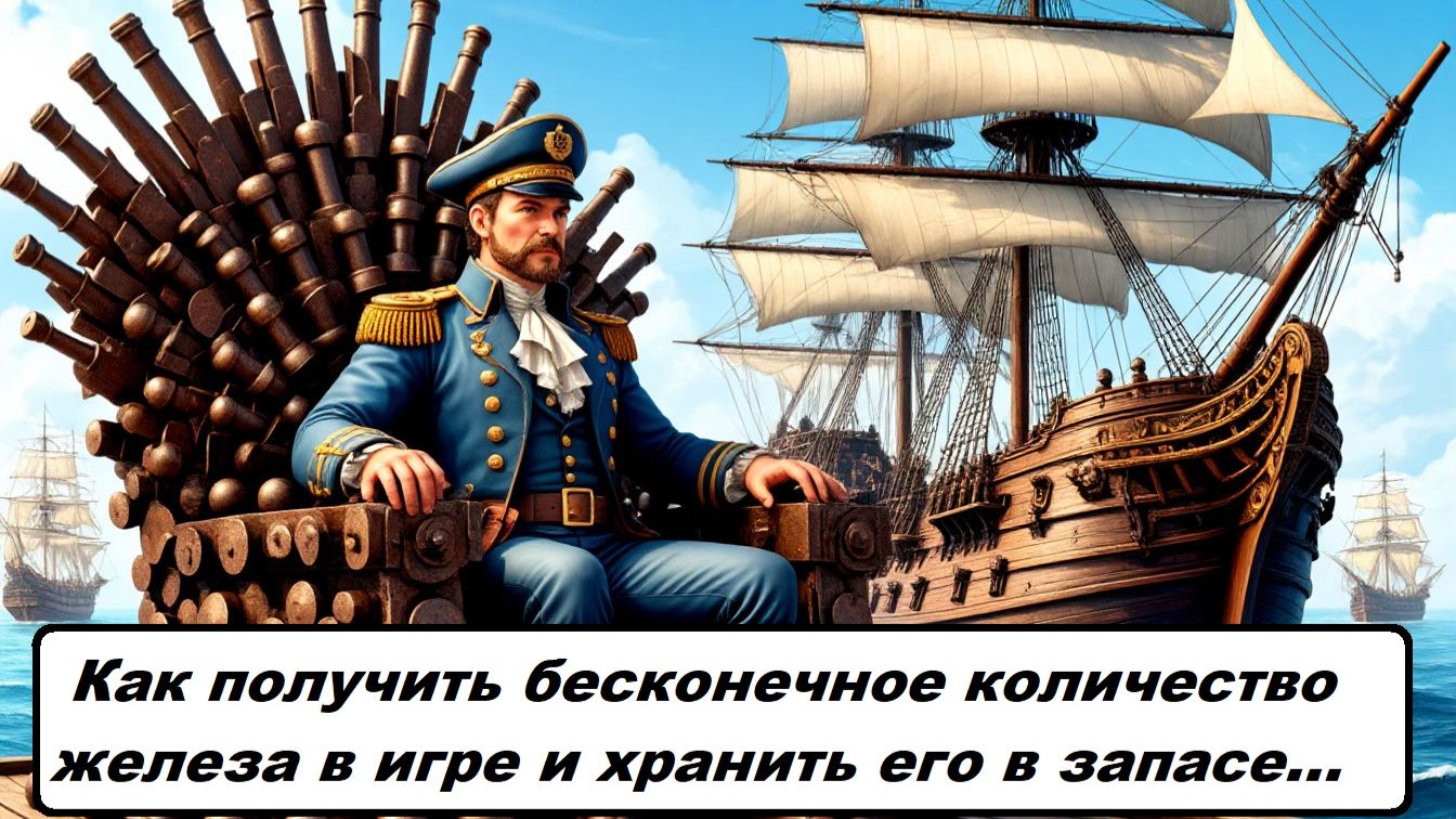 World of Sea Battle Как получить бесконечное количество железа в игре и хранить его в запасе... смотреть онлайн