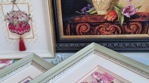 Dimensions! Все мои вышитые работы, запасы и процесс. Вышивка крестиком