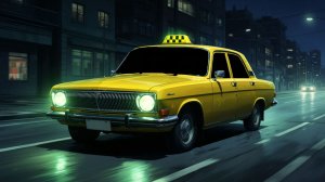 Зеленоглазое такси (cover AI)