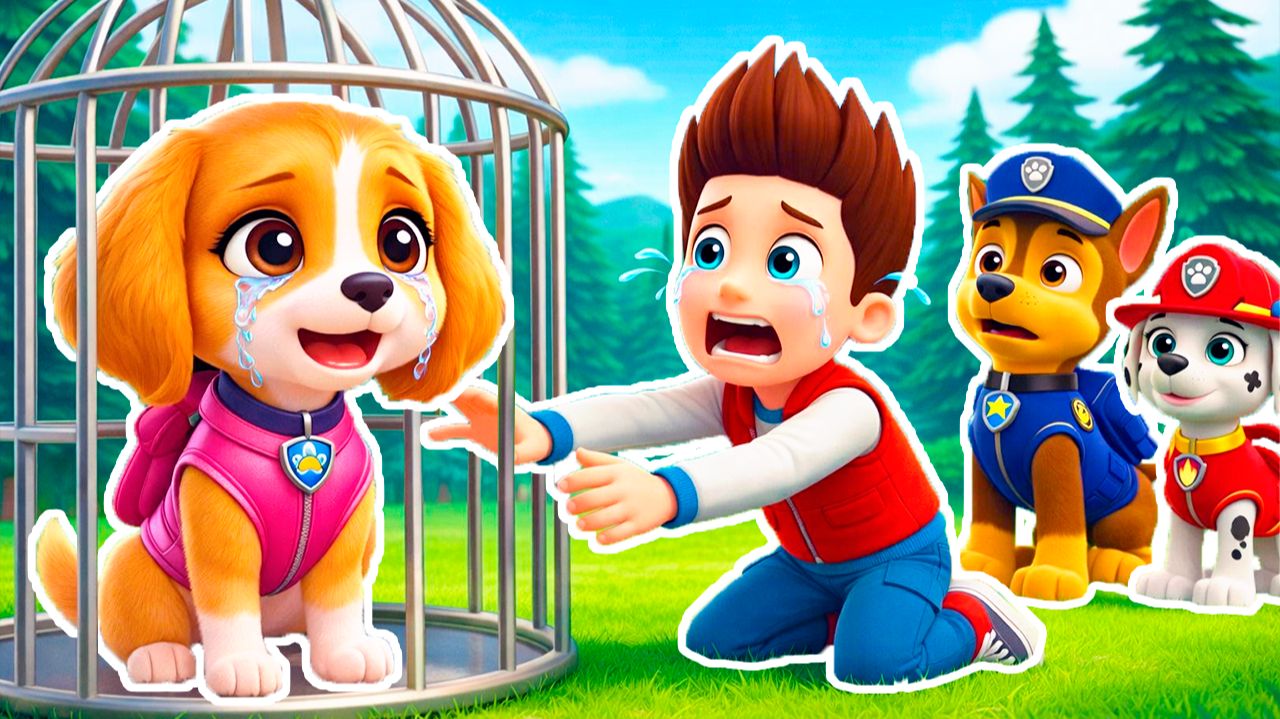 КТО ПОЙМАЛ СКАЙ ЩЕНЯЧИЙ ПАТРУЛЬ и КАК ЕЁ СПАСТИ в МАЙНКРАФТ смотреть онлайн