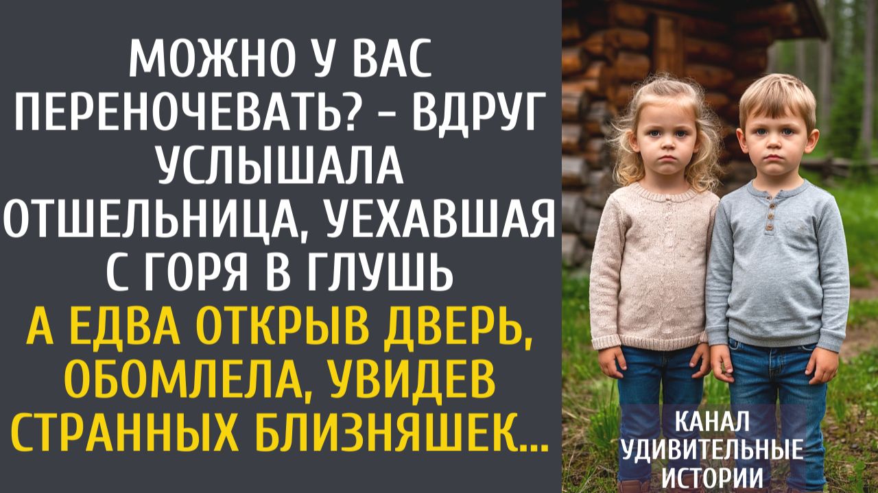 Истории из жизни Можно у вас переночевать? - услышала отшельница, уехавшая с горя в глушь… смотреть онлайн