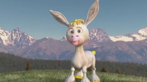 Ослёнок - Наталия Лансере - детская песня - библейская и