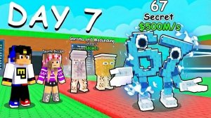 МОЙ ДРОН снял STEAL A BRAINROT в МАЙНКРАФТ НУБ И ПРО ЭВОЛЮЦИЯ ВИДЕО MINECRAFT Евгенбро