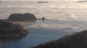 Залив Находка 6янв2023г.