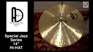 AGEAN Cymbals Special Jazz, Hi-Hat 14
