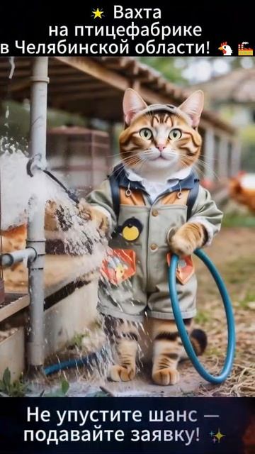 🌟 Вахта на птицефабрике в Челябинской области! 🐔🏭