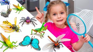 Ловим насекомых дома с Майей — игра и факты
