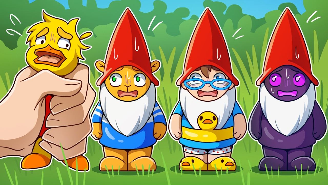САДОВЫЕ ГНОМЫ МЕШАЮТ ЖИТЬ ЧЕЛОВЕКУ | Burglin' Gnomes смотреть онлайн