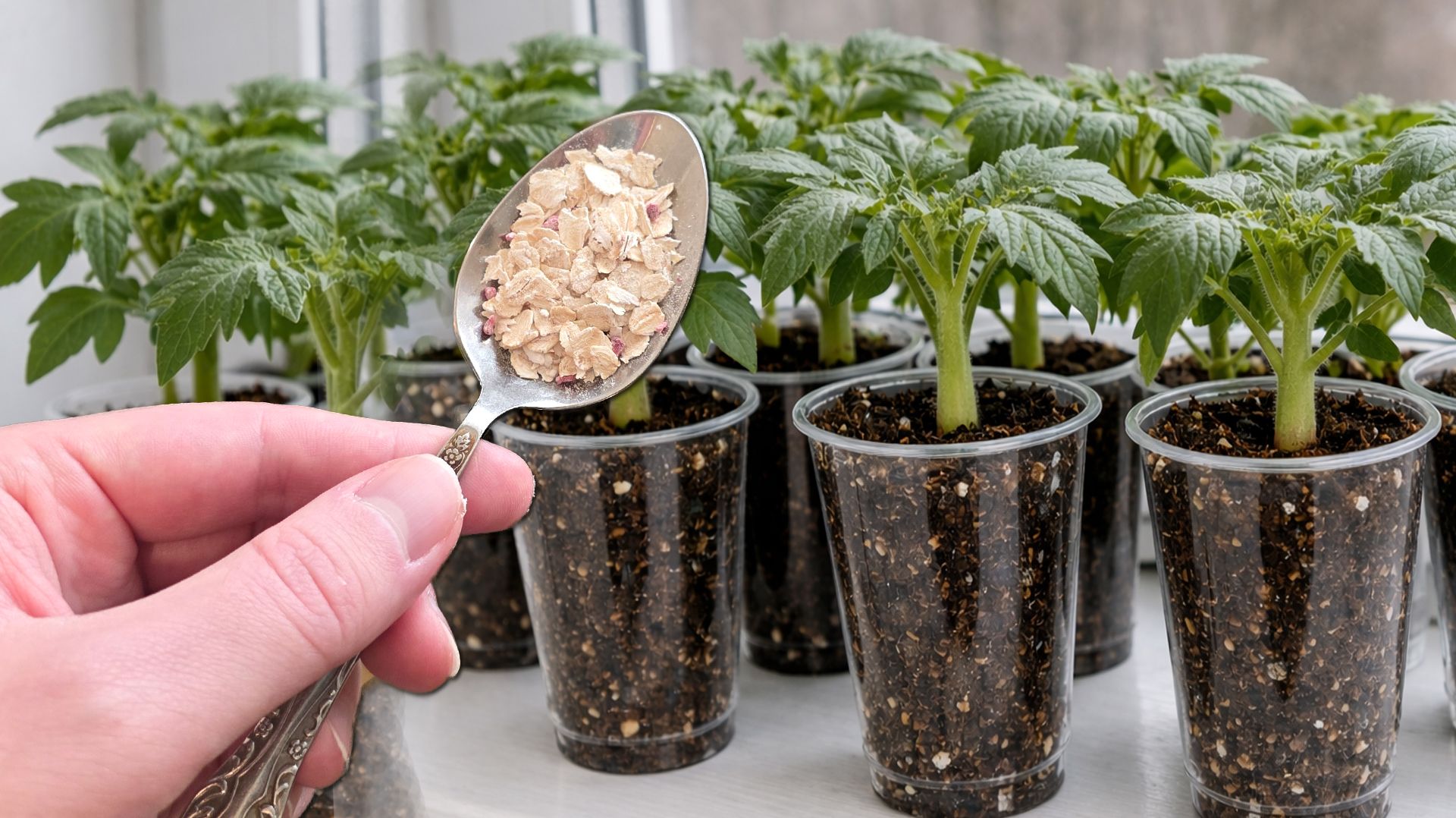 1 Ложка под любую рассаду и она растёт очень толстая, коренастая и не вытягивается смотреть онлайн