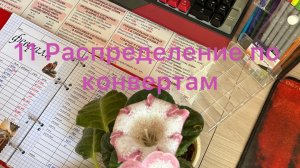 #11 Распределение денег по конвертам. Февраль, аванс. 23.02.26