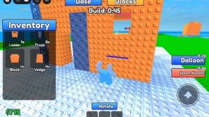 Играю в режим в roblox называется построй чтобы выжить