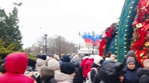 Китайский Новый год в Москве 🔥Жуткие толпы! 😱Манежная площадь, Кремль. Февраль 2026