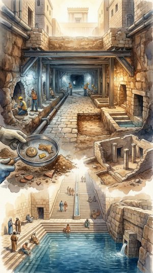 Паломническая дорога времён Храма, по которой ходил Иисус