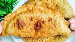 Постные чебуреки с картошкой и грибами из цельнозерновой муки 🥟