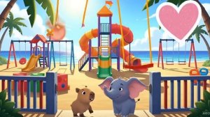 Мультик про слоненка и копибару