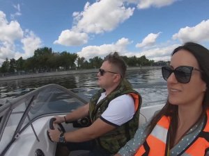Прогулка по Москве реке Trip Boat on the Moscow river