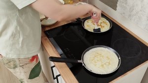 Ежедневные домашние дела. Пеку блины🥞