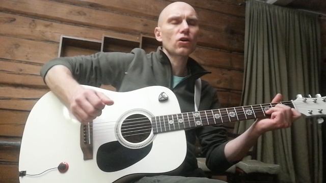 Платье белое/гитара