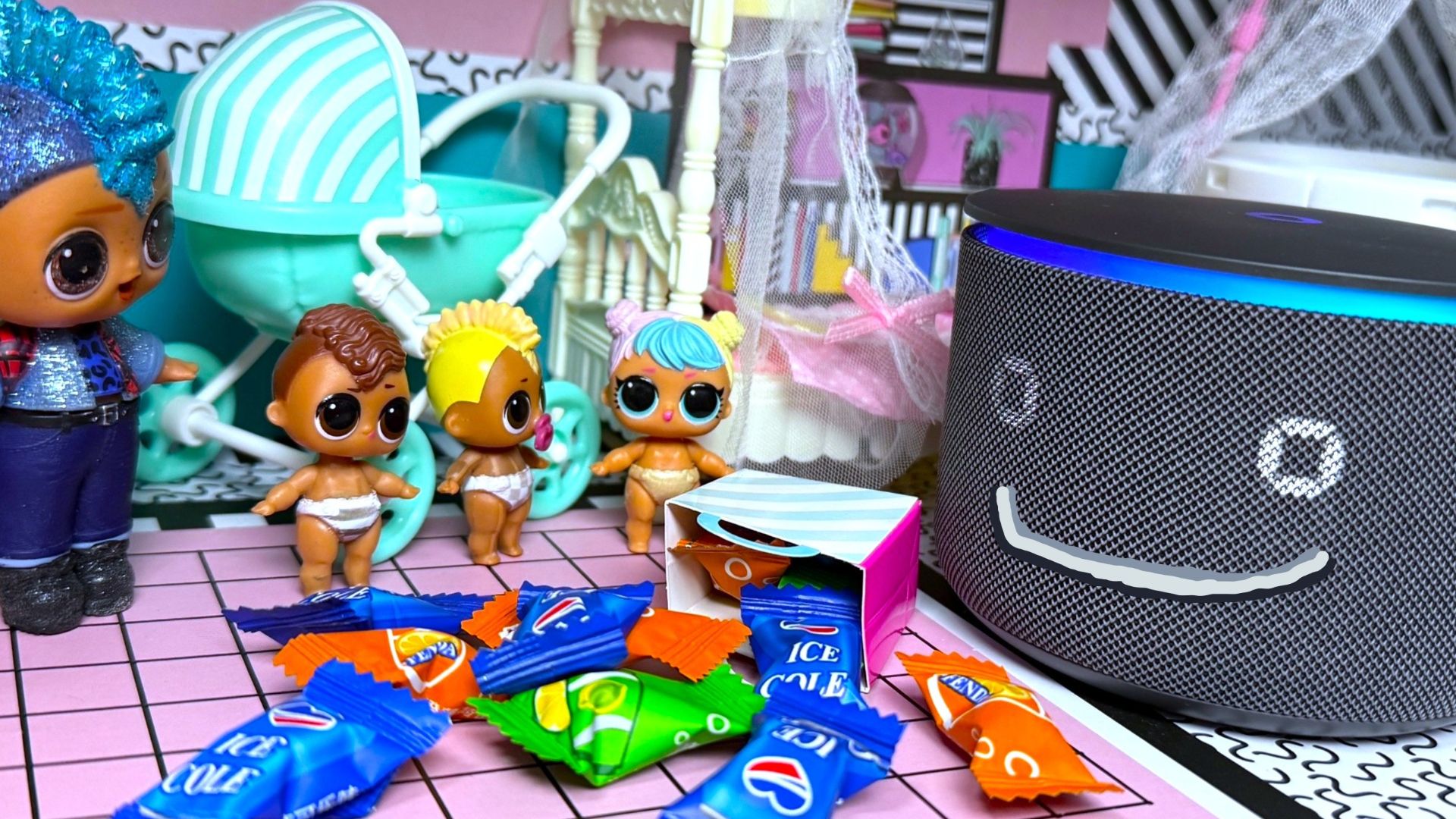 АЛИСА ВСЁ ПЕРЕПУТАЛА🤪🤪МАЛЫШАМ КОНФЕТ, А ПОДРУГИ НЕТ! Куклы ЛОЛ сюрприз смешная семейка мультики смотреть онлайн