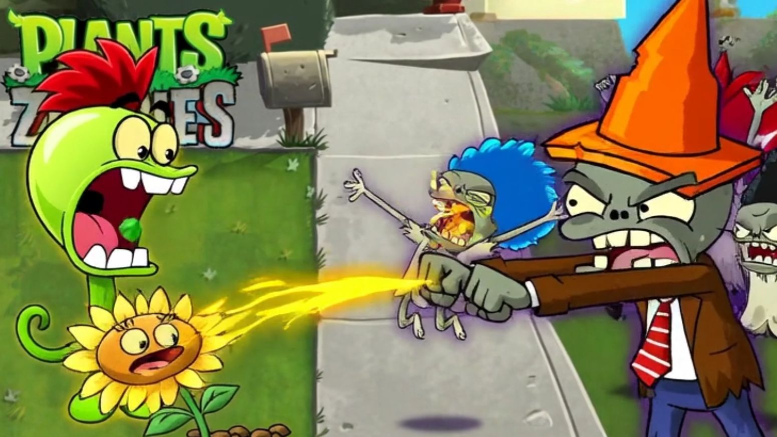 Зомби против растений! Plants vs Zombies ПвЗ PvZ Растения против Зомби смотреть онлайн
