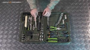 Набор головок Дело Техники с инструментом 1/4", 1/2" 72предм. 620772