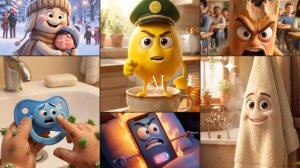 Сколько калорий ты ешь каждый день ???? Говорящие продукты видео для детей ♥️