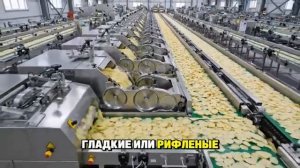 Как делают чипсы. Полный цикл производства.