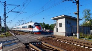 Сапсан на переезде: 2 часа божественного стука колес, которого не показали по ТВ!