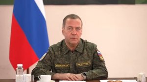 Дмитрий Медведев вручил награды военнослужащим одного из подразделений сил беспилотной авиации