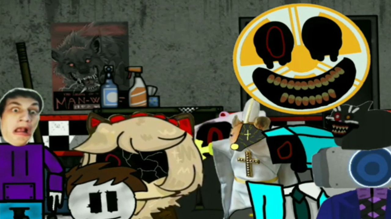 Пять ночей с Аниматорами ( Плохая Концовка ) - Реакция на Типычную Мультивселенную - Анимация Ритп