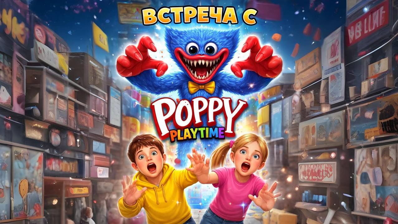 ВСТРЕЧА С POPPY PLAYTIME! смотреть онлайн