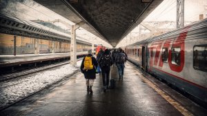 Москва.  Вокзал. Поезд. Вокзал. СПБ (Март 2025)