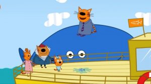 Три Кота В Поисках Кита | Игра Для Детей | Три Кота Мультфильм