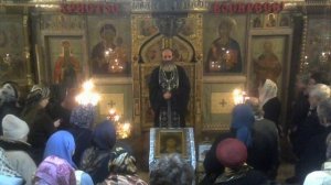 Проповедь на Великом повечерии в Понедельник 1-й седмицы Великого поста. 23.02.2026 г.