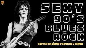 Sexy 90's Blues Rock Jam ｜ Guitar Backing Track in A Minor