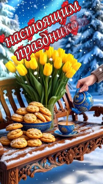 С добрым утром! Музыкальная открытка с пожеланиями доброго утра!