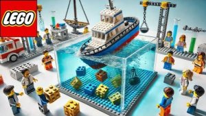 ЛЕГО 100 Способов утонуть на лодке LEGO