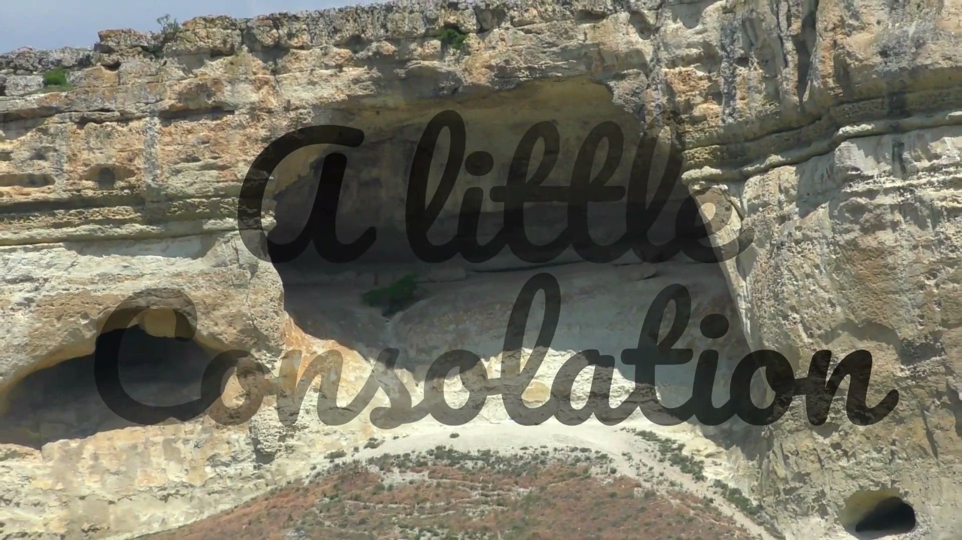 A little consolation