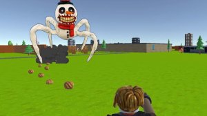 Побег от Гугу гага игра где тысячи ГУГУГАГА прут на героя видос № 2